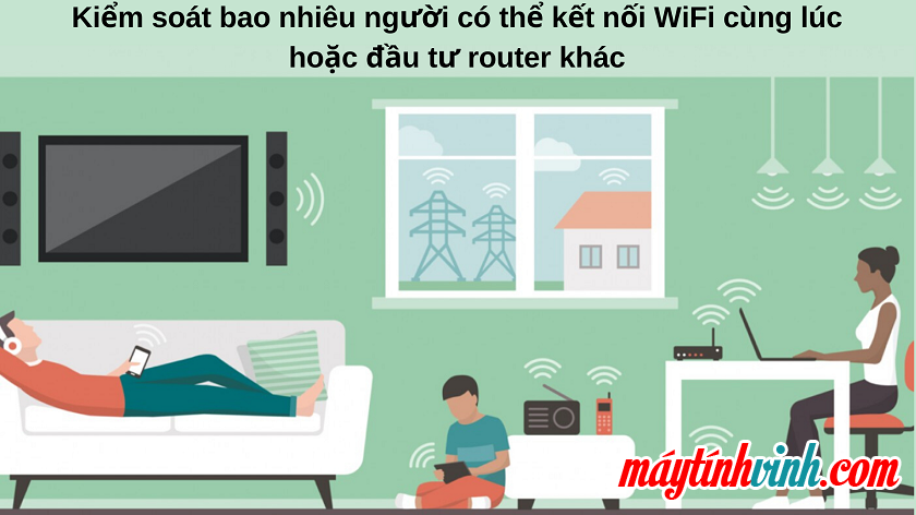 Kiểm soát thiết bị truy cập khi wifi yếu