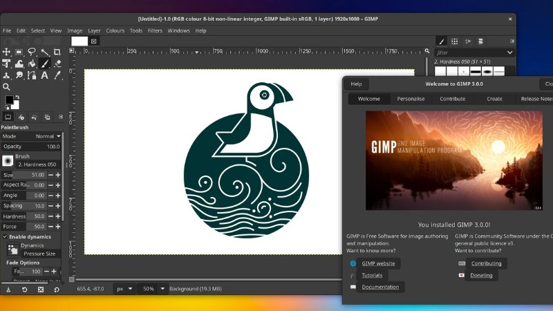 GIMP (GNU Image Manipulation Program)