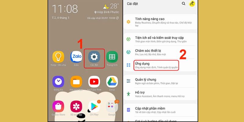 Nhận diện và gỡ bỏ ứng dụng gây quảng cáo